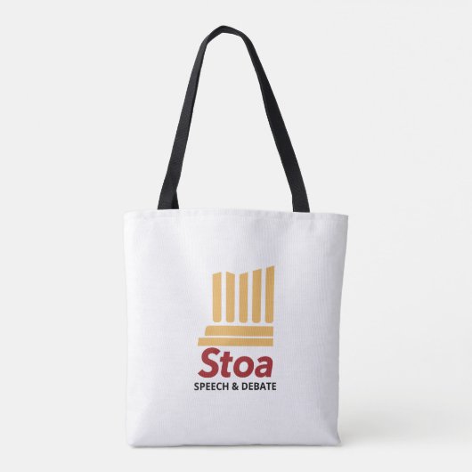Stoa Speech & Debate Tote Bag Tasche (Rückseite)