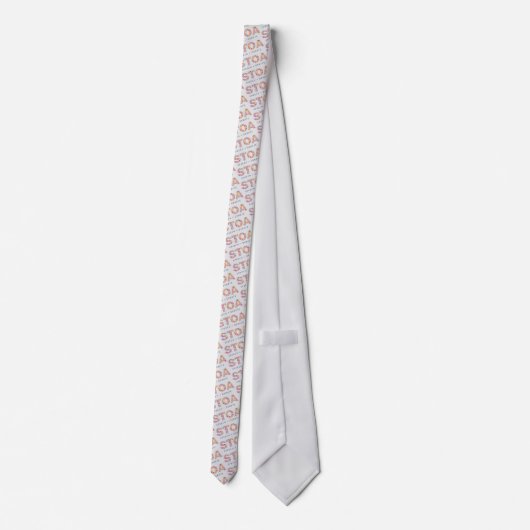 Stoa Wildblume Necktie Krawatte (Rückseite)