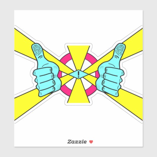 Stöbern Sie! Gute Stimmung Aufkleber (Blatt)