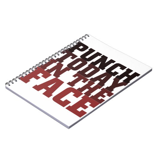 Stöbern Sie heute im Gesicht motivierend Sprichwor Notizblock (Linke Seite)