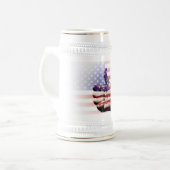 Stöbern Sie in den USA! Bierglas (Vorderseite Links)
