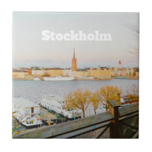 Stocholm, Schweden Souvenir Fliese
