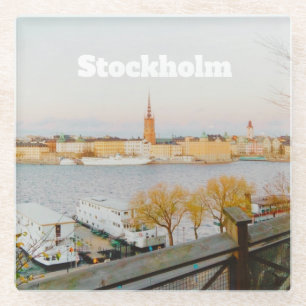 Stocholm, Schweden Souvenir Glasuntersetzer