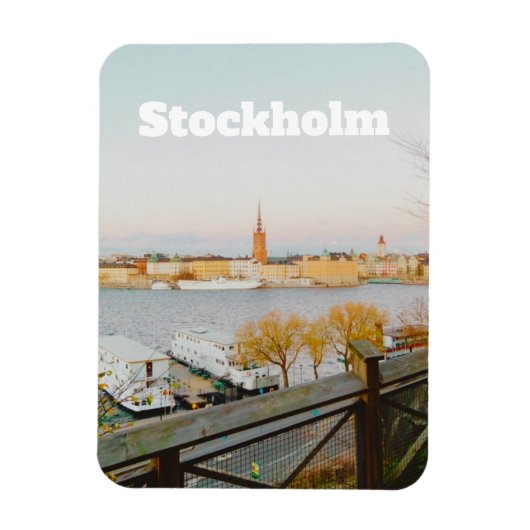 Stocholm, Schweden Souvenir Magnet (Vertikal)