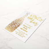 Stock Bar wein Erwachsenengeburtstagseinladung Folieneinladung (Gedreht)