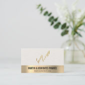 Stock Candlesticks | Finanzen | Gold Trim Visitenkarte (Stehend Vorderseite)
