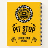 Stock Car Racing-Geschenk Notizblock (Rückseite)
