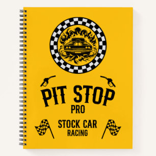 Stock Car Racing-Geschenk Notizblock