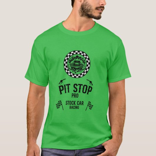 Stock-Car-Racing-Geschenk T-Shirt (Vorderseite)