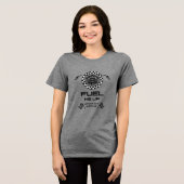 Stock Car Racing-Geschenk Tri-Blend Shirt (Vorderseite voll)