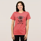 Stock Car Racing-Geschenk Tri-Blend Shirt (Vorderseite voll)