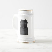 Stock Corso Cartoon Bierglas (Vorderseite Links)