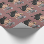 Stock Corso drei Geschenkpapier (Ecke)