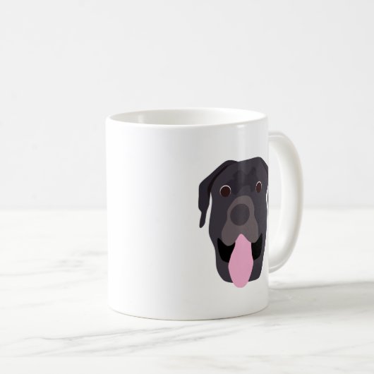 Stock Corso HundeTasse Kaffeetasse (VorderseiteRechts)