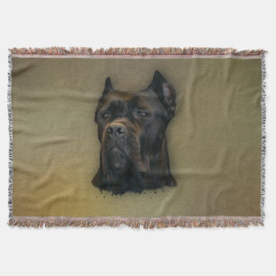 Stock Corso - italienischer Mastiff Decke