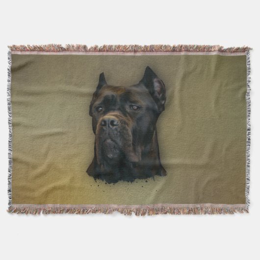 Stock Corso - italienischer Mastiff Decke (Vorderseite)
