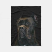 Stock Corso - italienischer Mastiff Fleecedecke (Vorderseite)