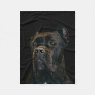 Stock Corso - italienischer Mastiff Fleecedecke