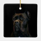 Stock Corso - italienischer Mastiff Keramikornament (Rückseite)