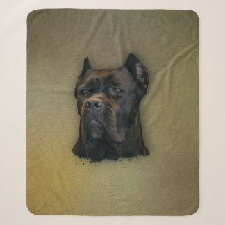 Stock Corso - italienischer Mastiff Sherpadecke