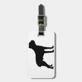 Stock Corso Silhouette Gepäckanhänger (Vorderseite vertikal)