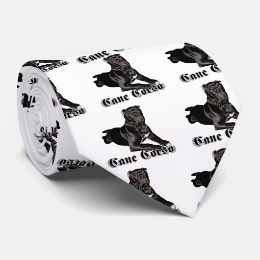 Stock Corso Welpe Krawatte (Gerollt)