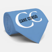 Stock Corso Zucht-Monogramm Krawatte (Gerollt)