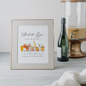 Stock das Bar Couples Duschflasche Raffle Schild