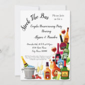 Stock das Bar Couples Housewarming-Party Einladung (Vorderseite)