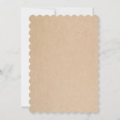 Stock das Bar Rustic Couples Coed-Brautparty Einladung (Rückseite)