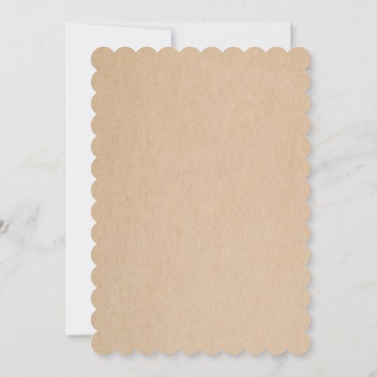 Stock das Bar Rustic Couples Coed-Brautparty Einladung (Rückseite)