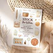 Stock das KüchenBrautparty Einladung