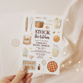 Stock das KüchenBrautparty Einladung