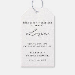 Stock das KüchenBrautparty Geschenkanhänger