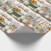 Stock das KüchenBrautparty Geschenkpapier (Ecke)