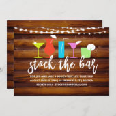 Stock der Coddusche Bar Couples Einladung (Vorne/Hinten)