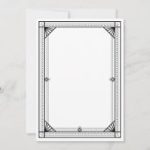 Stock der Coddusche Bar Couples Einladung (Rückseite)