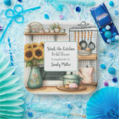 Stock der Küchenpapierplatte Brautparty Pappteller (Party)