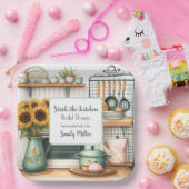 Stock der Küchenpapierplatte Brautparty Pappteller (Party)