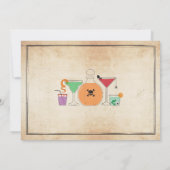 Stock Die Bar Gothic Party Verlobung Einladung (Rückseite)