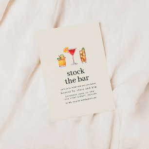 Stock die Bar Housewärming Party Einladung