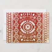 Stock die Bar Taco Fiesta-Party Einladungen (Rückseite)