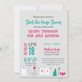 Stock die Hausdusche Einladung (Vorderseite)