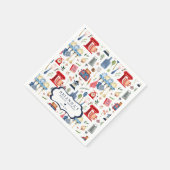 Stock die Küche Brautparty Personalisiert Serviette (Ecke)