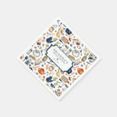 Stock die Küche Brautparty Personalisiert Serviette (Ecke)