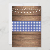 Stock Die Küche Party Verlobung Einladung (Rückseite)