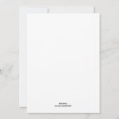 Stock die Küchen Bridal Dusche Einladungen (Rückseite)