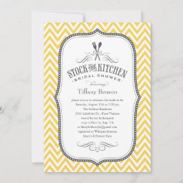 Stock die Küchen-Bridal-Dusche Einladungen