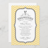 Stock die Küchen-Bridal-Dusche Einladungen (Vorne/Hinten)