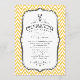 Stock die Küchen-Bridal-Dusche Einladungen